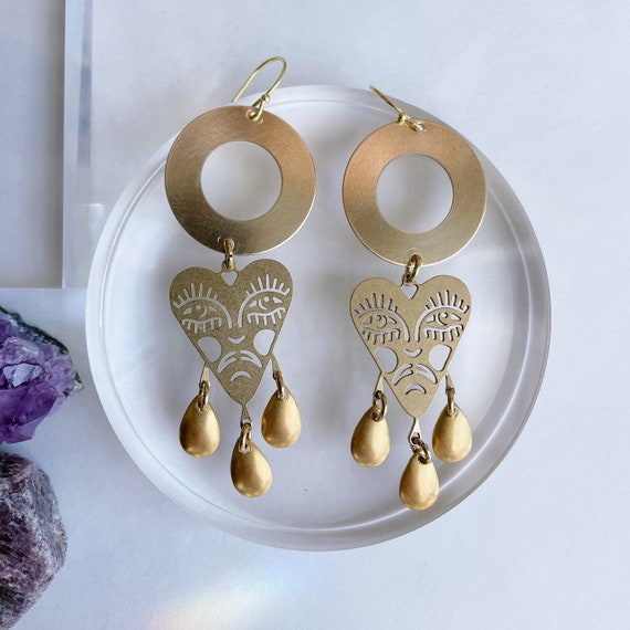 Jewellery Oblong Face Shape Earrings Susannah Earrings Statement