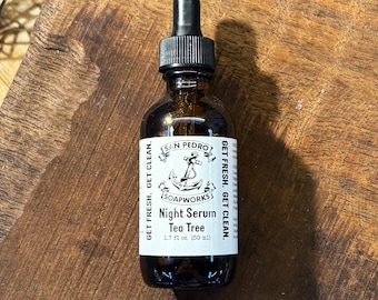 Sérum noturno de Tea Tree