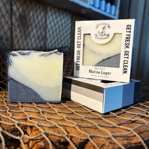 Marine Layer Cold Process Soap