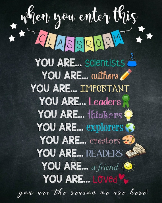 Teaching Poster Inspirational All Subjects Poster for Etsy Australia