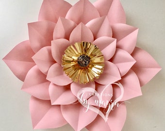 svg flower template 88 diy paper flowers