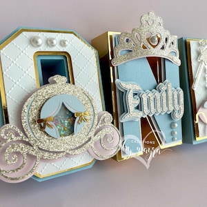 Princess theme birthday, Cinderella inspired 3D letters, Cinderella inspired party decor, Princess birthday, Princess party decor, 3D decor