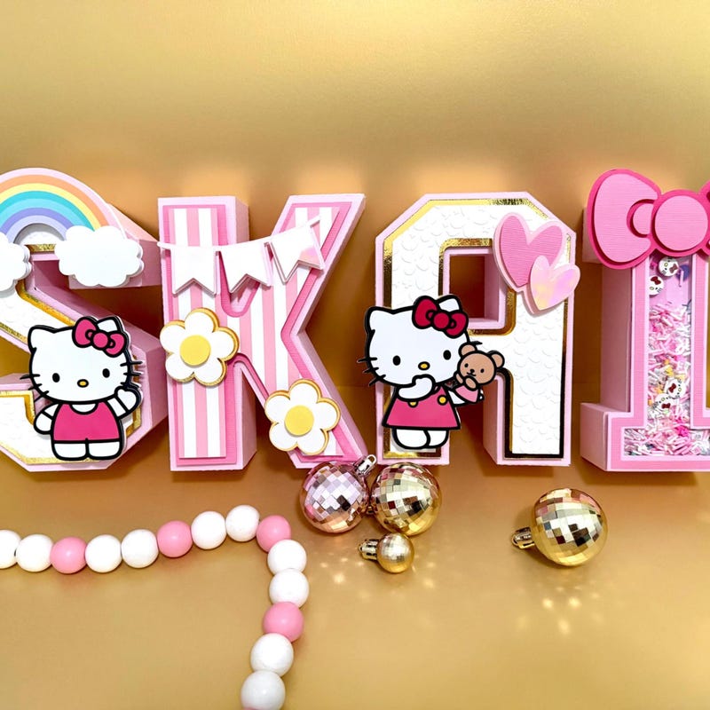 Hello Kittys Sign - Etsy