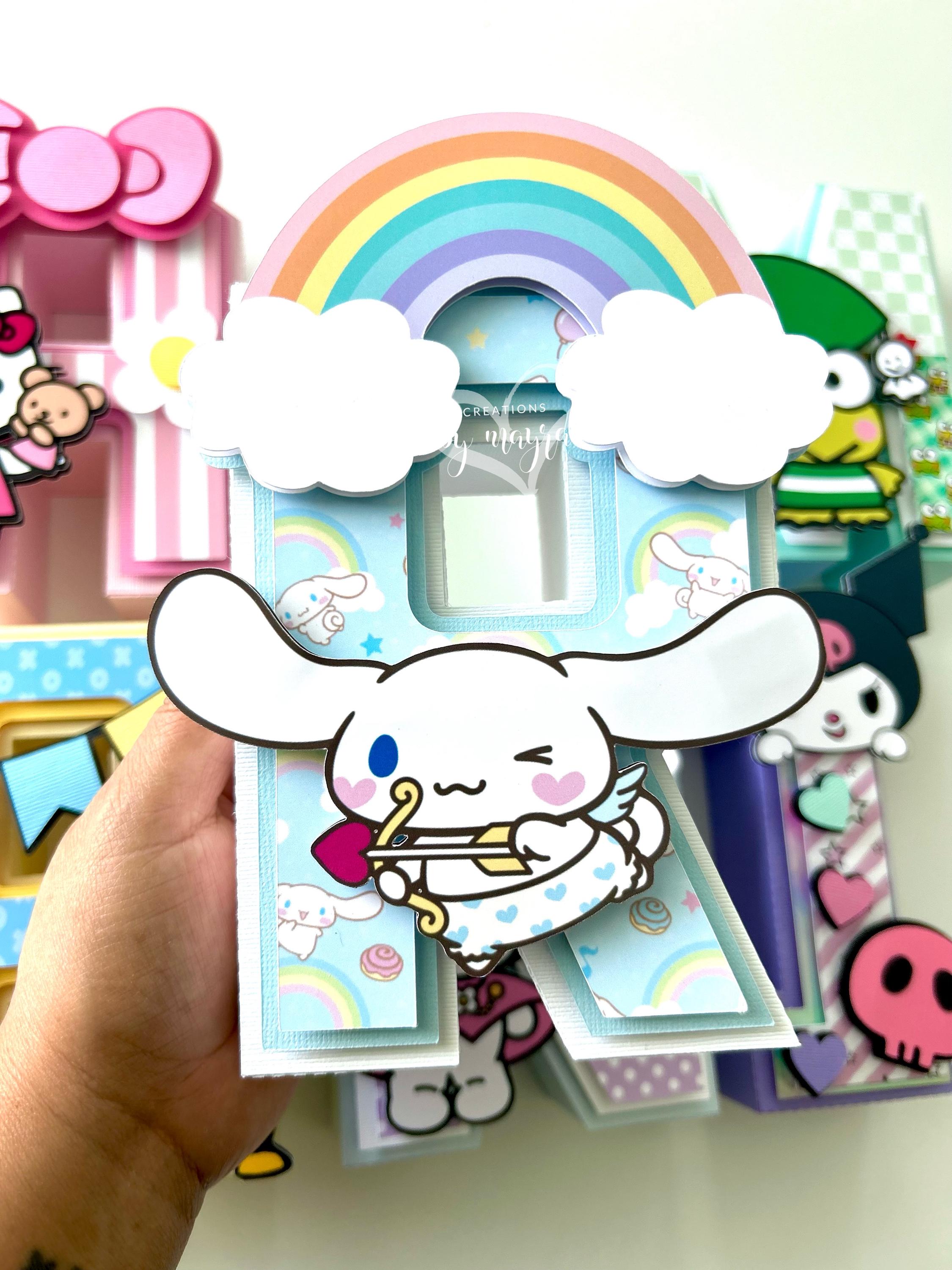 Sanrio Character 3D Letters, Kawaii Room Decor, My Melody Birthday ...