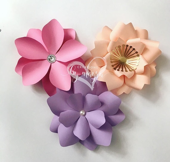 diy mini paper flowers