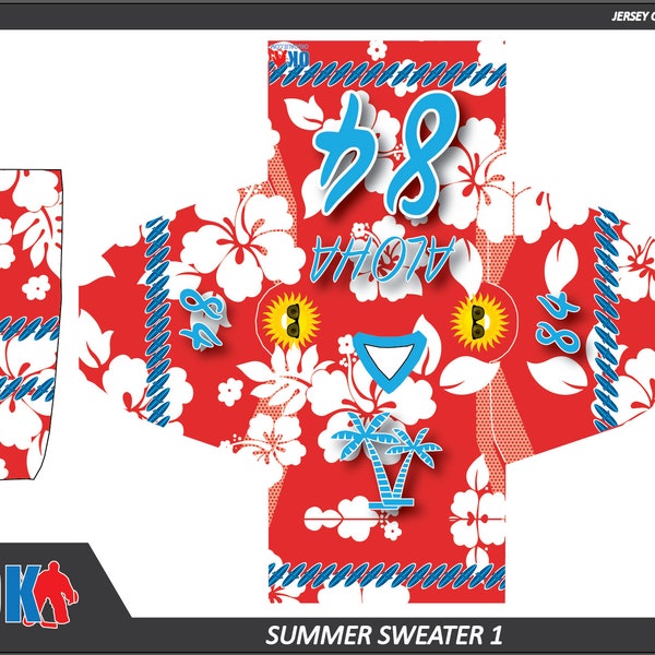 Summer Sweater Hockey Jerseys & Socks