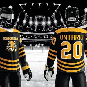 Hamilton Tigers Ice Hockey Jersey