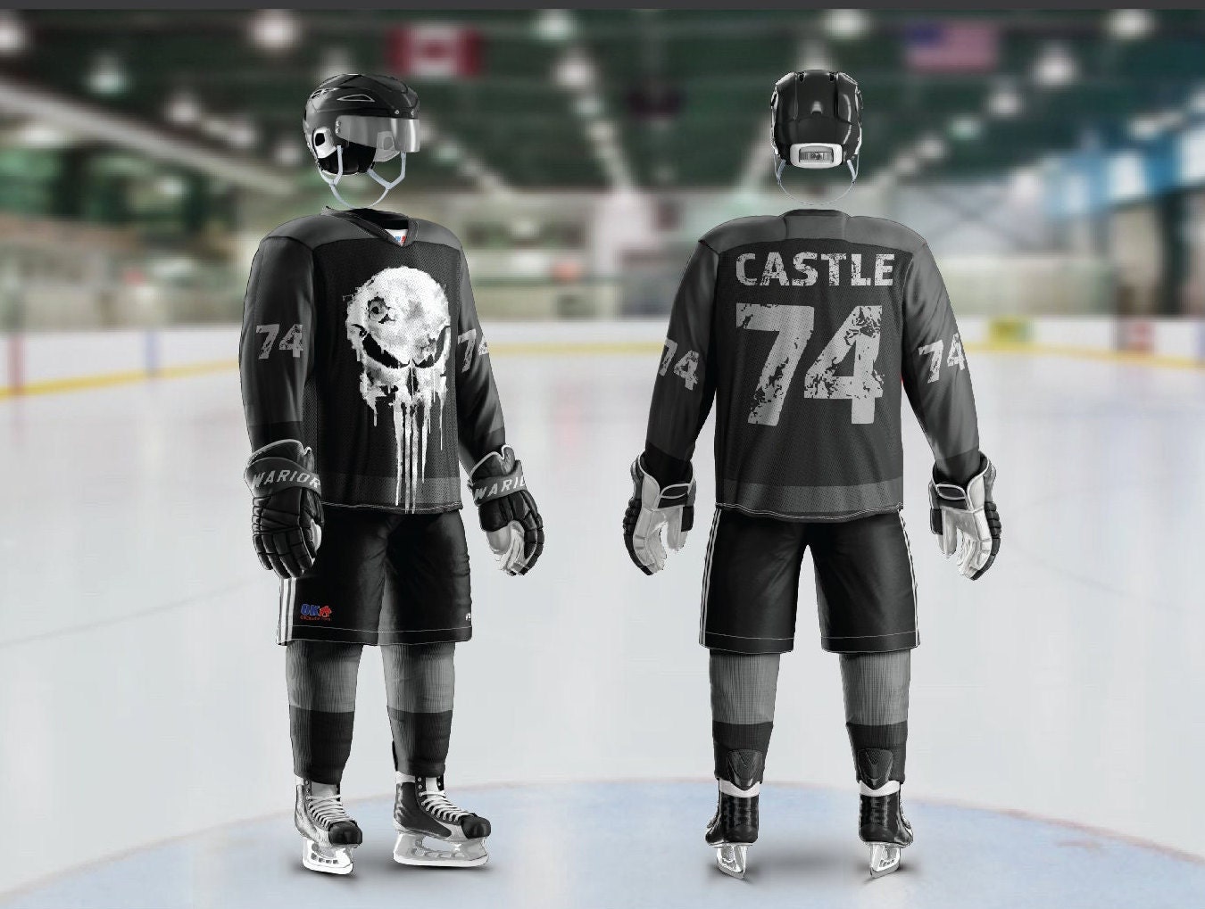 Punisher hockey jersey clearance