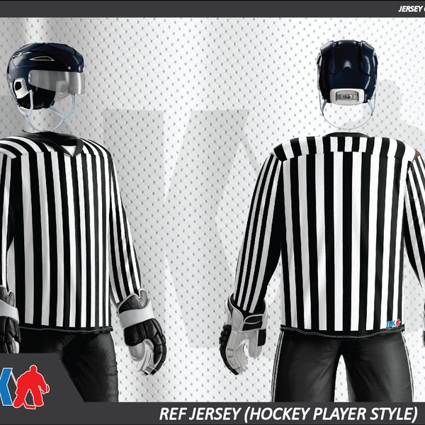 Schiri Eishockey Trikot (Player Cut)