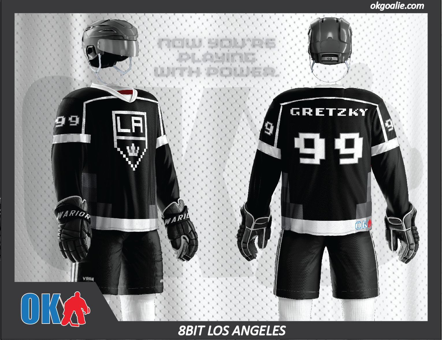 Los Angeles Kings Wayne Gretzky #99 Away Jersey