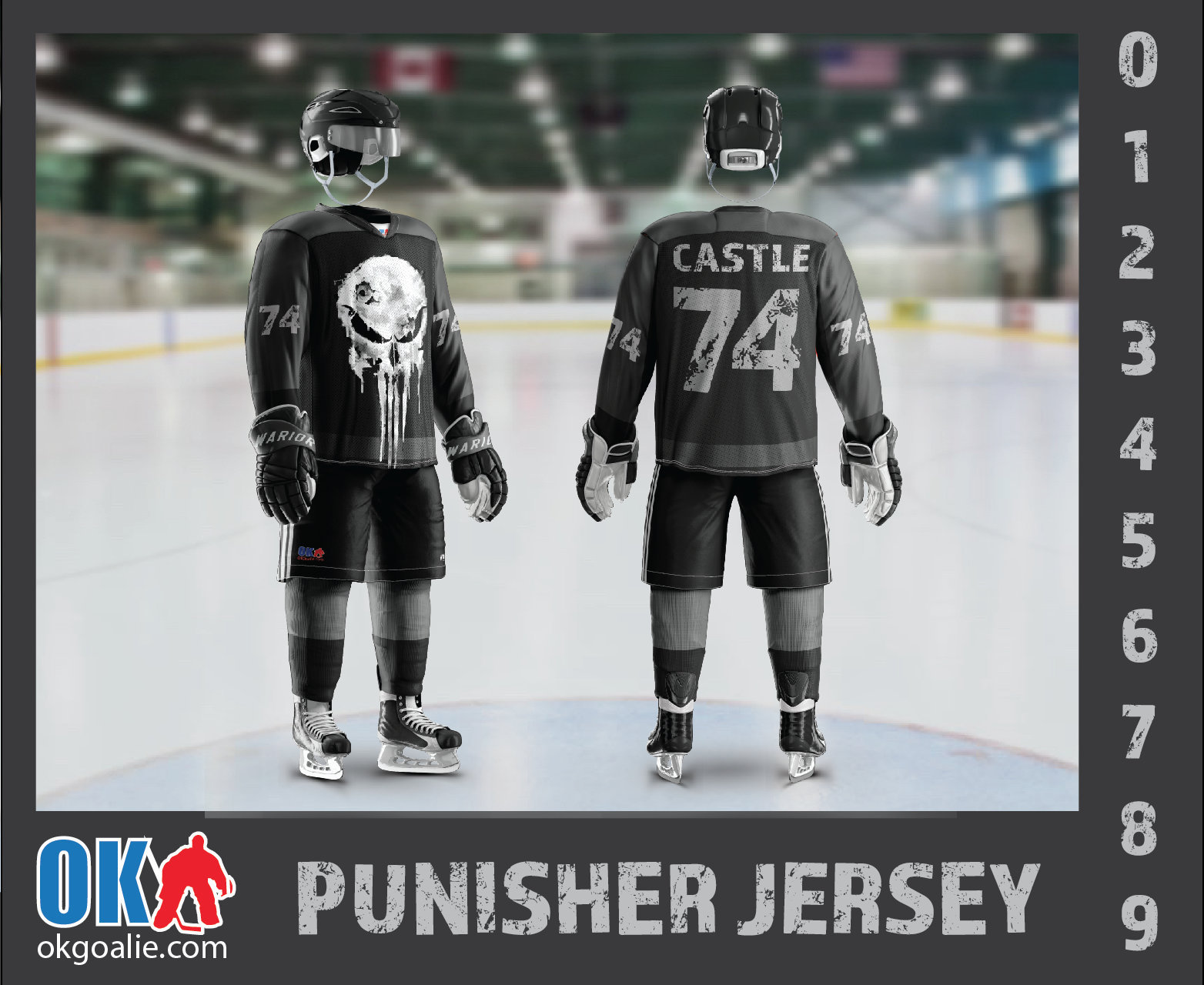 punisher hockey jersey