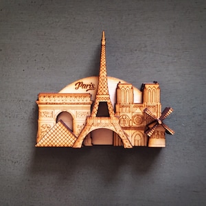 Magnete da viaggio - n. 1 Parigi