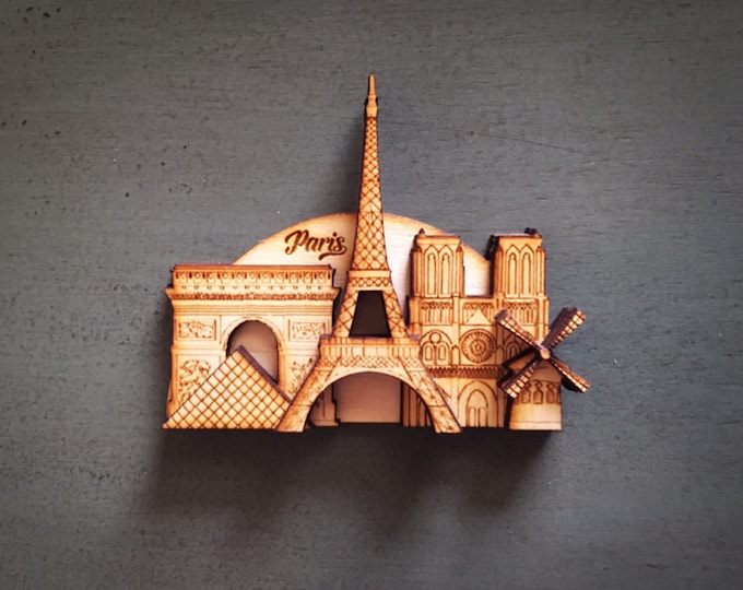 Travel Magnet - no.1 Paris