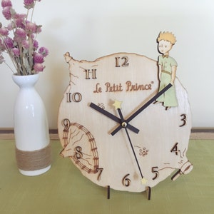 The Little Prince Desk / Wall Clock / Wood clock