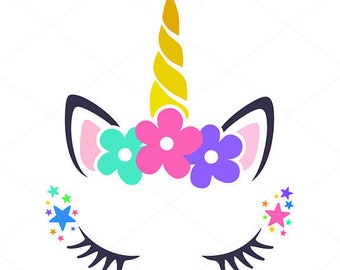 Free Free 221 Unicorn Flower Crown Svg SVG PNG EPS DXF File