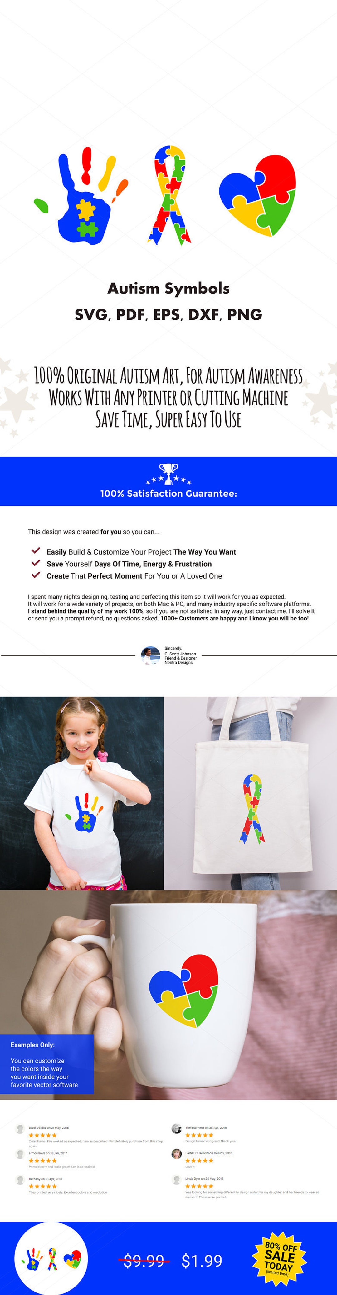 Autism SVG, Autism Symbols SVG, Autistic Child Hand Awareness Ribbon ...