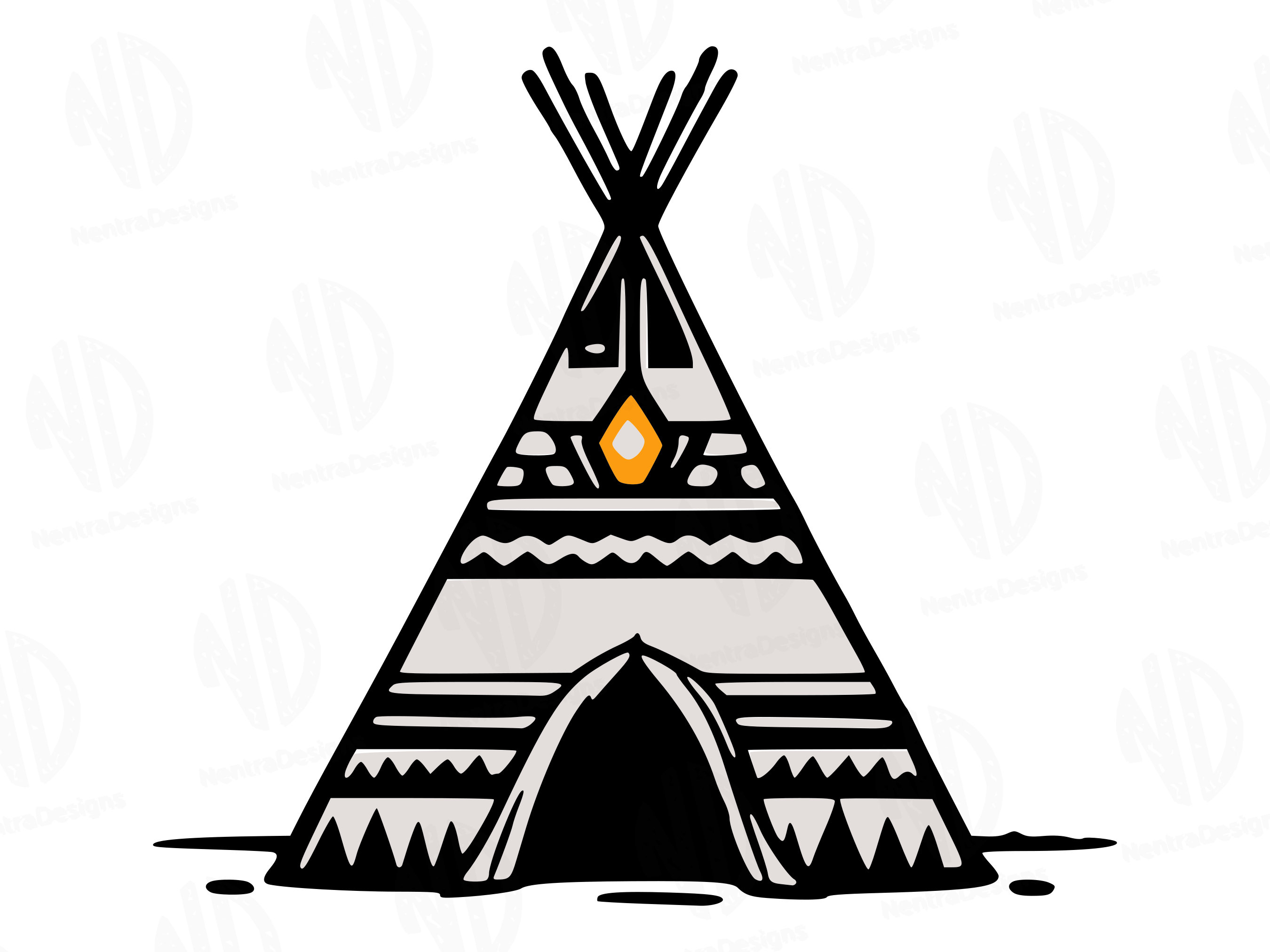 Teepee Svg, Png, Jpeg, Pdf, Dxf ,tipi, Native Indian Boy, Boho Tent