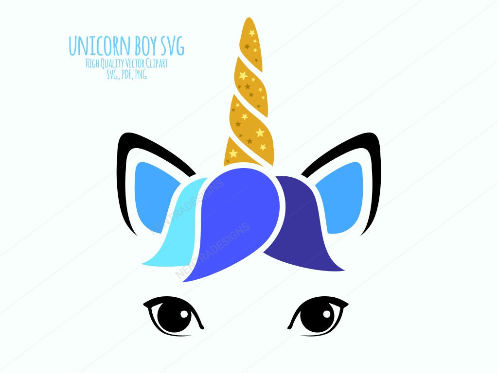 Download 80% Off Sale Unicorn Boy SVG File Unicorn Face Head Horse ...