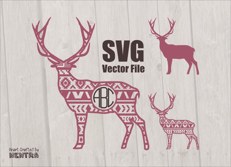 Download 80% Off Sale For Moms: SVG Tribal Deer Font Male Deer | Etsy