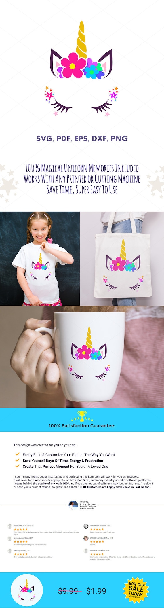 For Moms: Unicorn SVG, Unicorn Face SVG, Unicorn Clipart Unicorn Birthday Unicorn Clip Art png Unicorn Head Cricut Cut File