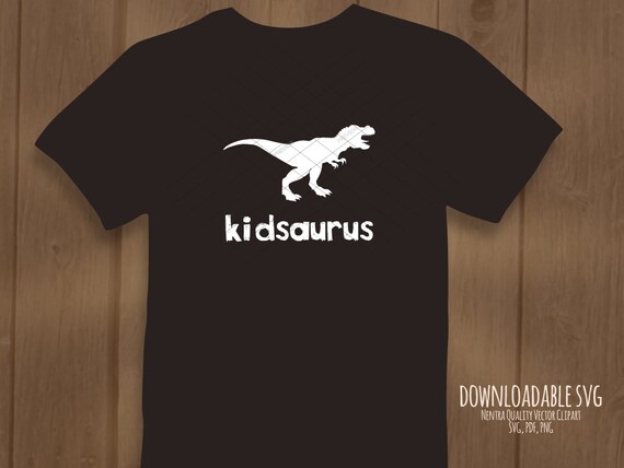 Download 80 Off Sale Kid T Shirt Svg Kidsaurus File Dino Family Etsy