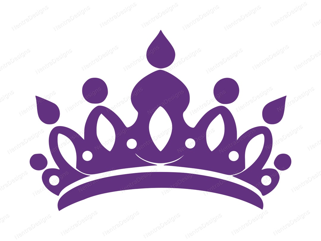 Crown Purple Emperor Empress Gems Fairy Tale Princess Tiara SVG, Png ...