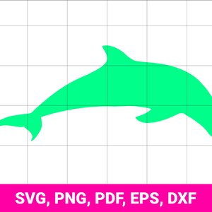 Dauphin SVG, Clipart Dauphin, Dauphin Vector Clip Art, Monogram Cut Files PDF png cricut silhouette Téléchargement instantané Ocean Fish
