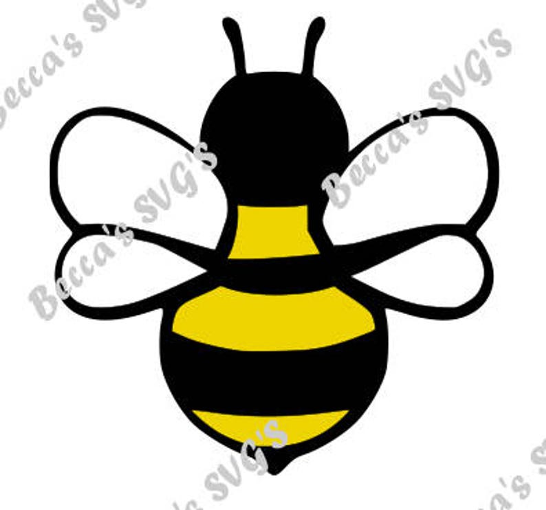 Download Bumblebee 3 color/layer SVG | Etsy