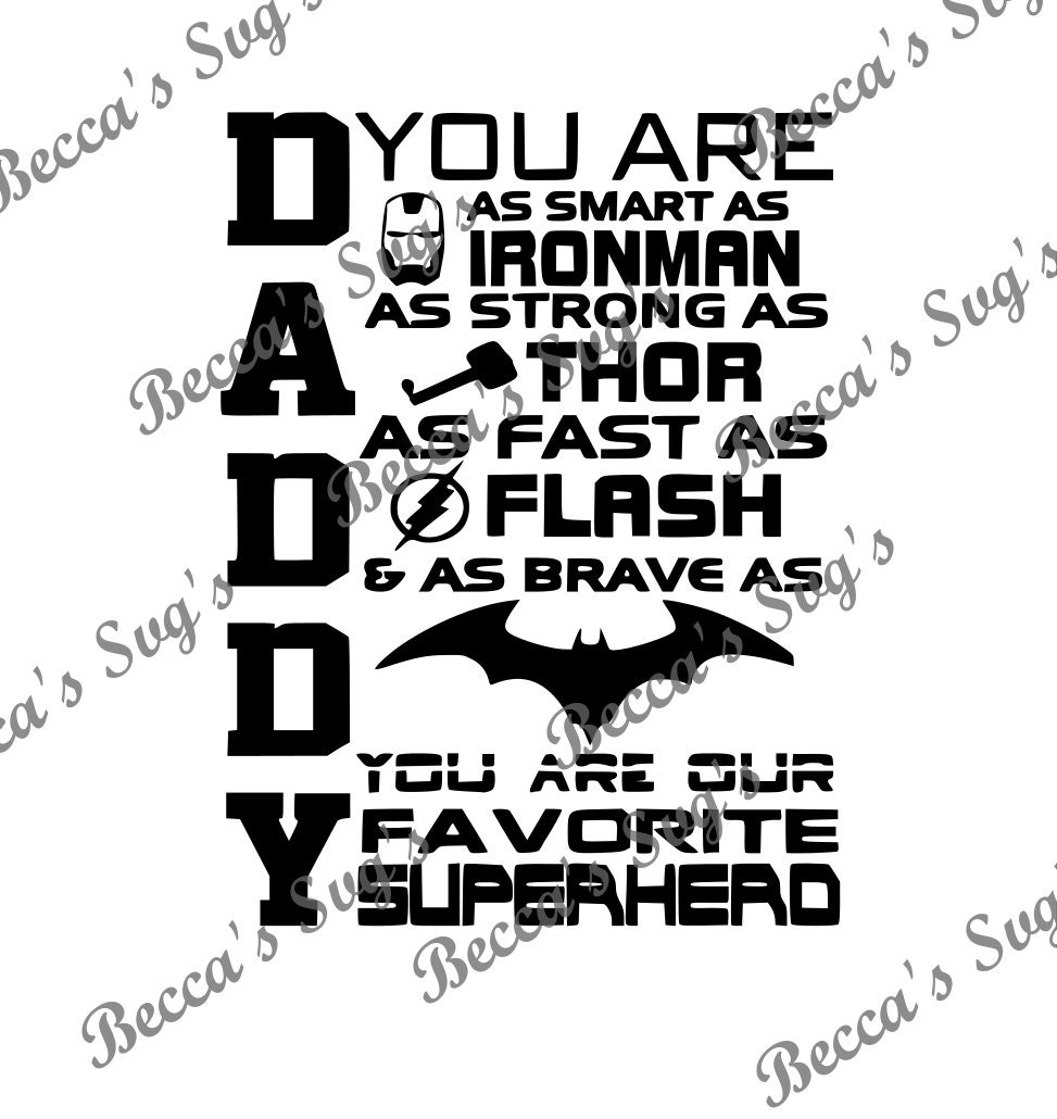 Download One Color Layer Daddy You Are As Smart As Ironman Svg