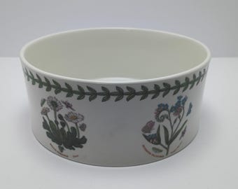 2006 Portmeirion Botanic Garden 8" Round Souffle Dish Nature Inspired