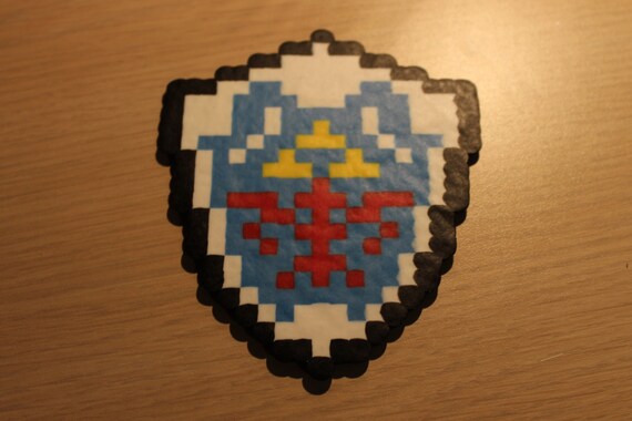 Bouclier Hylien Pixel Art Bead Sprite De The Legend Of Zelda Etsy Bouclier Hylien Pixel Art Bead Sprite De The Legend Of Zelda Etsy