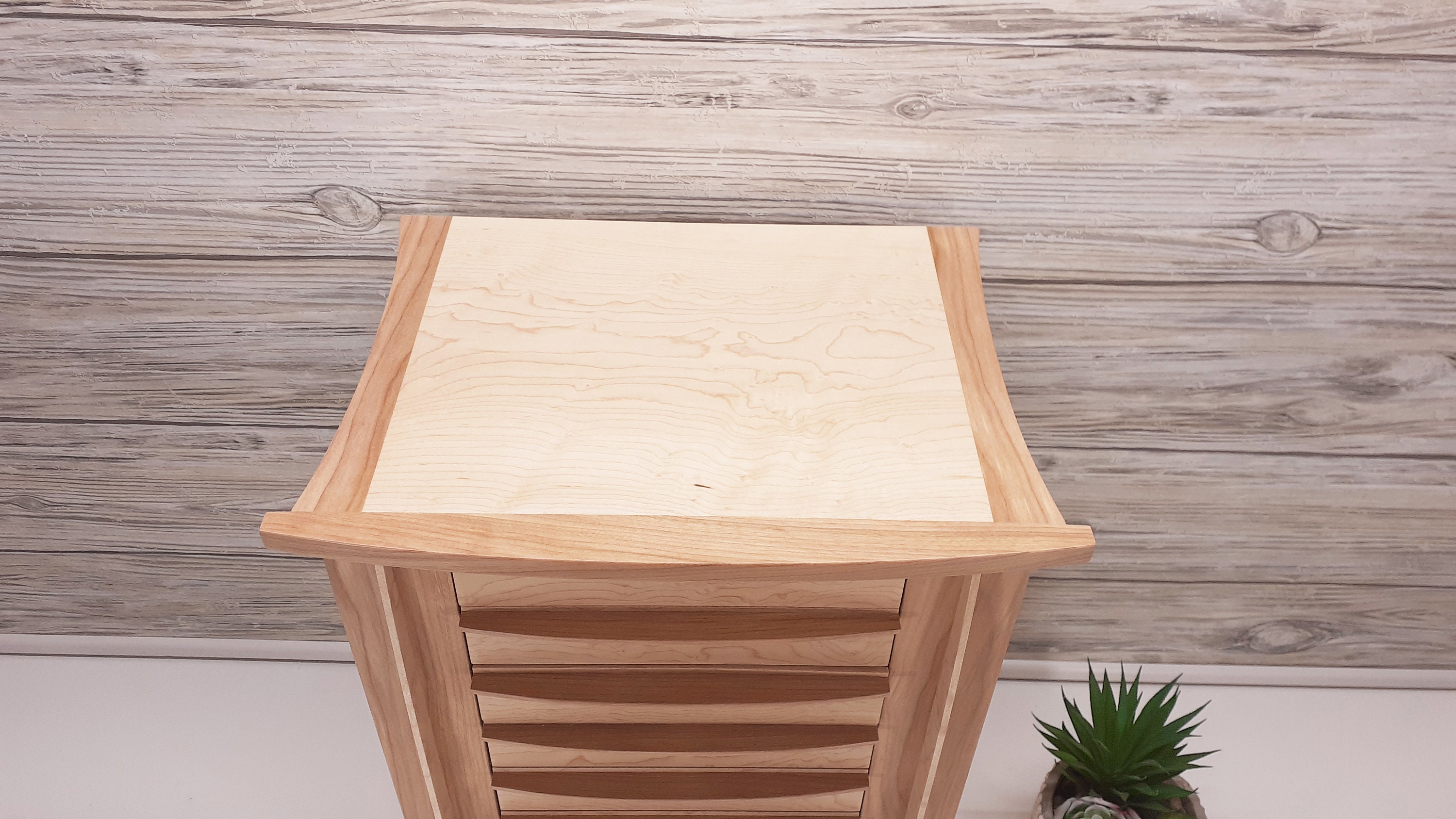 Caja de joyería retro de 8 cajones con tapa de elevación y | Etsy