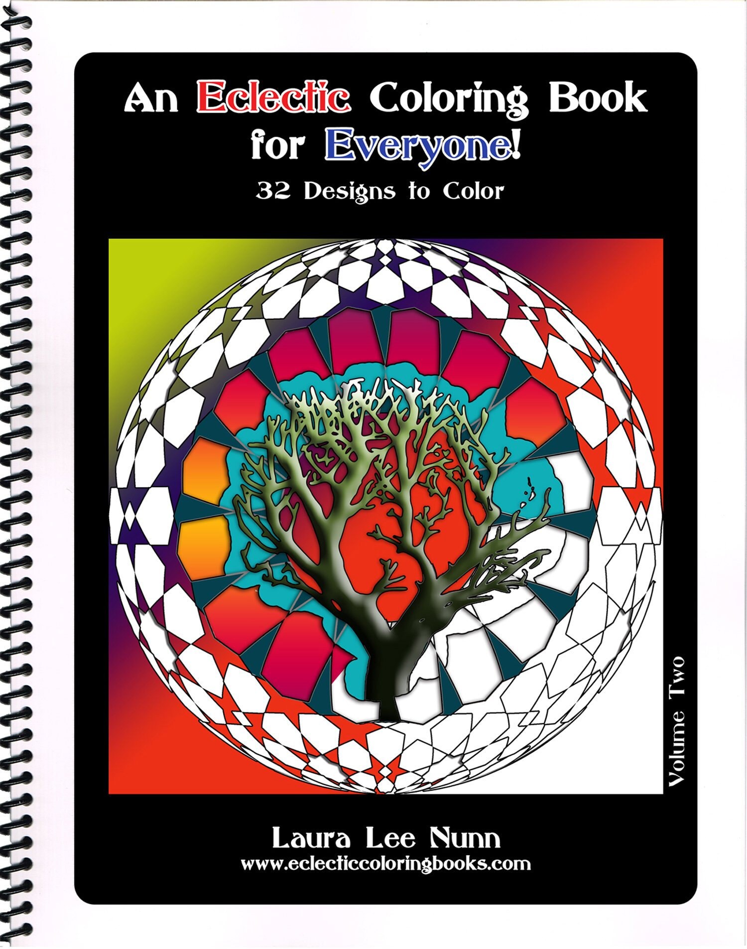 Adult Coloring Book Spiral 