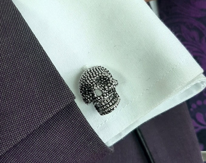 Skull Cuff links – Skull Cufflinks for Men