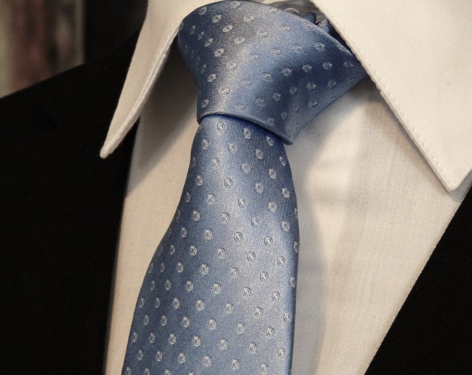 Light Blue Ties – Mens Silk Light Blue Necktie