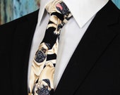 Ties with Dogs – Pug Necktie