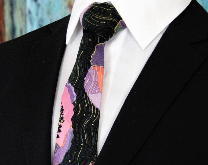 Ties with Flowers – Mens Unique Floral Necktie