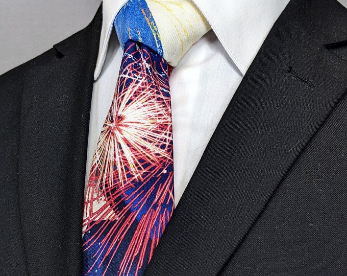 4th of July Necktie – Patriotic Independance Day Tie