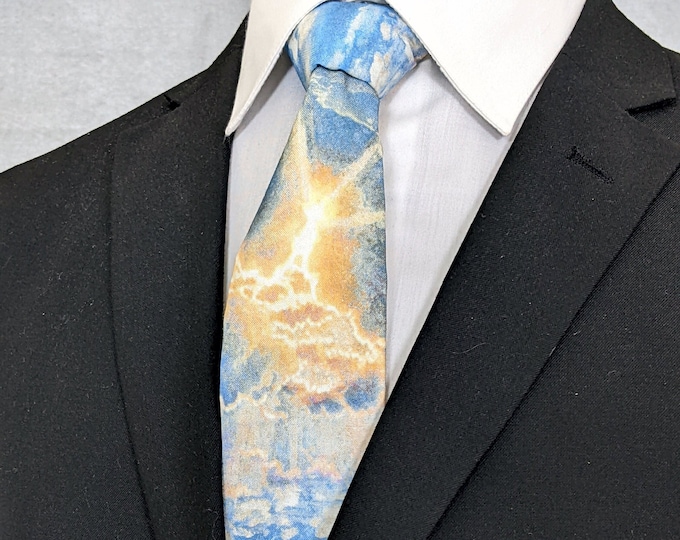 Partly Cloudy Necktie – Weatherman Neckties