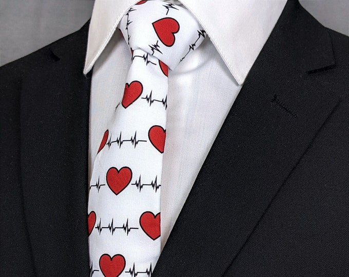 Heart Necktie for Doctor – Neckties for Doctors