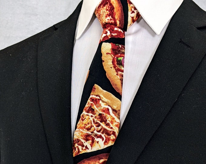 Pizza Lover Necktie – Pizza Tie