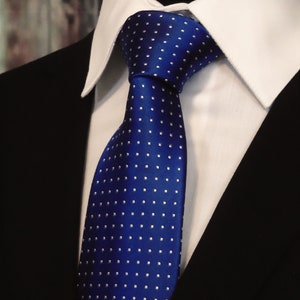 Cobalt Blue Ties – Mens Cobalt Blue Necktie