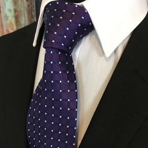 Mens Purple Necktie – Purple Silk Ties