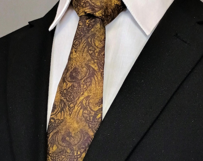 Blue Dragon Necktie – Dragon Tie