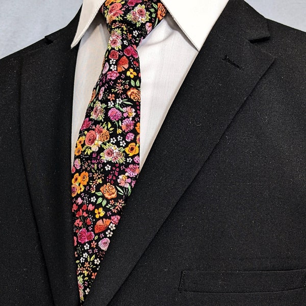 necktie floral