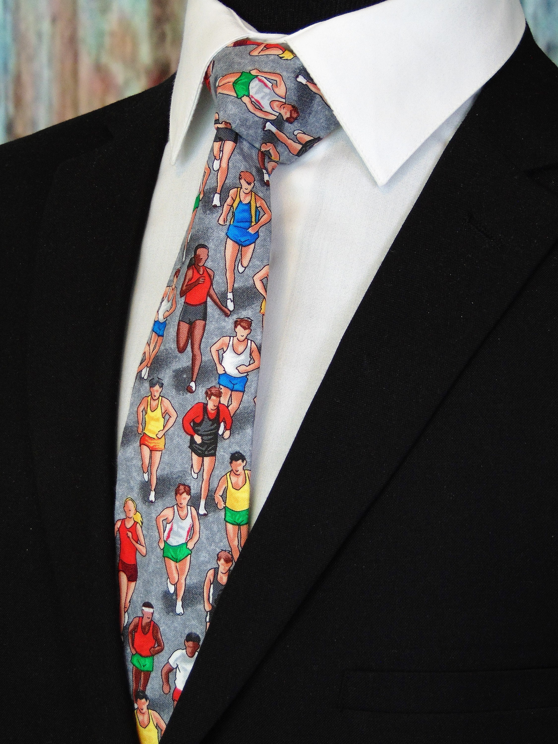 Marathon Runner Gifts, Marathon Runner Tie, Gift for Runners