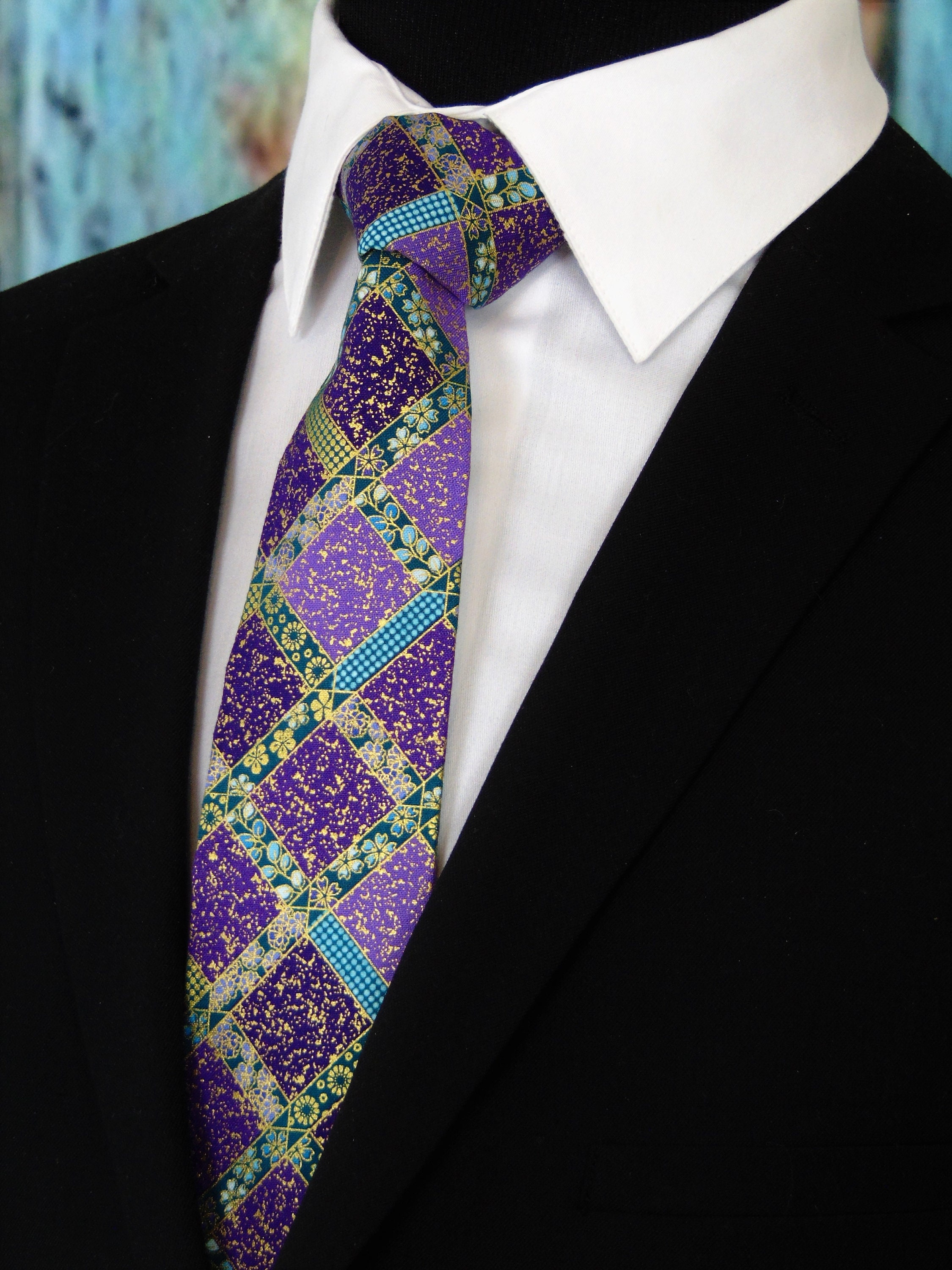 mens purple ties