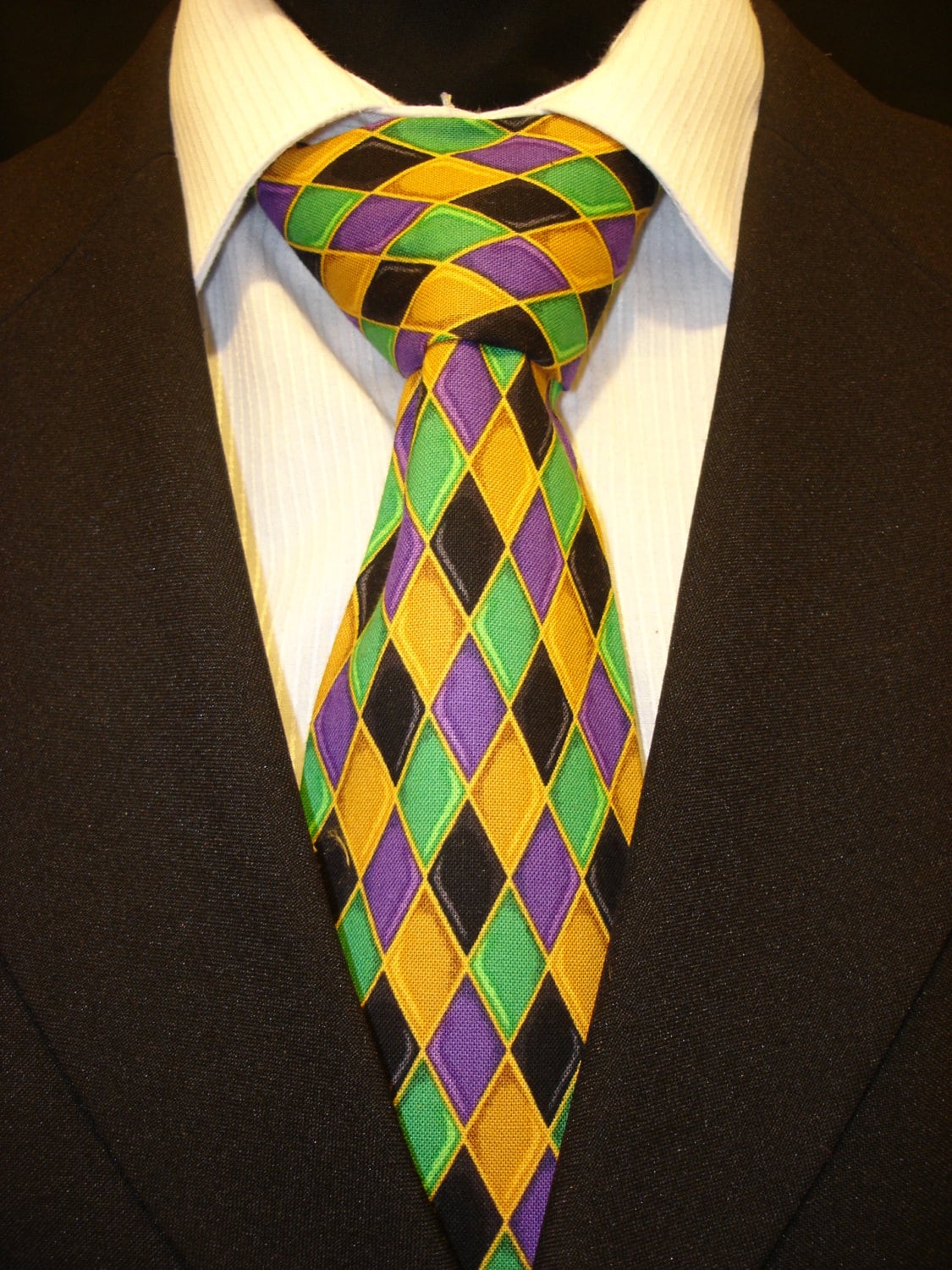 mens diamante tie