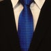cobalt blue mens ties