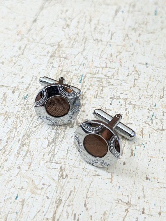 Rounds Cuff links – Mens Round Polished Cufflinks